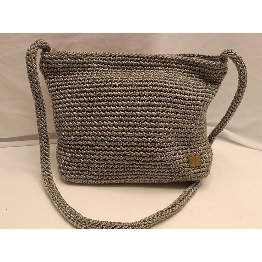 Sak Taupe Crochet Taupe